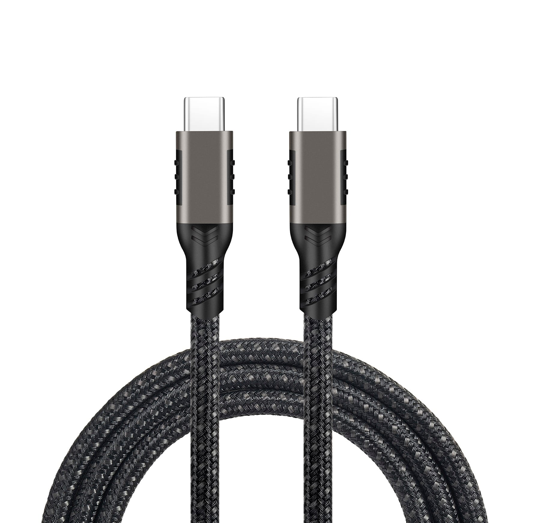 Cablu USB-C 3.2 100W PRESTIGE CHARGE, Transfer 20Gbps & Video 4K@60Hz, PD 3.0, compatibil Thunderbolt 3, Laptop, Tableta, iPhone 15/16/17, 2m, Negru t