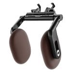 Tetieră auto copii reglabilă, suport cap, textil maro – ZEQAS