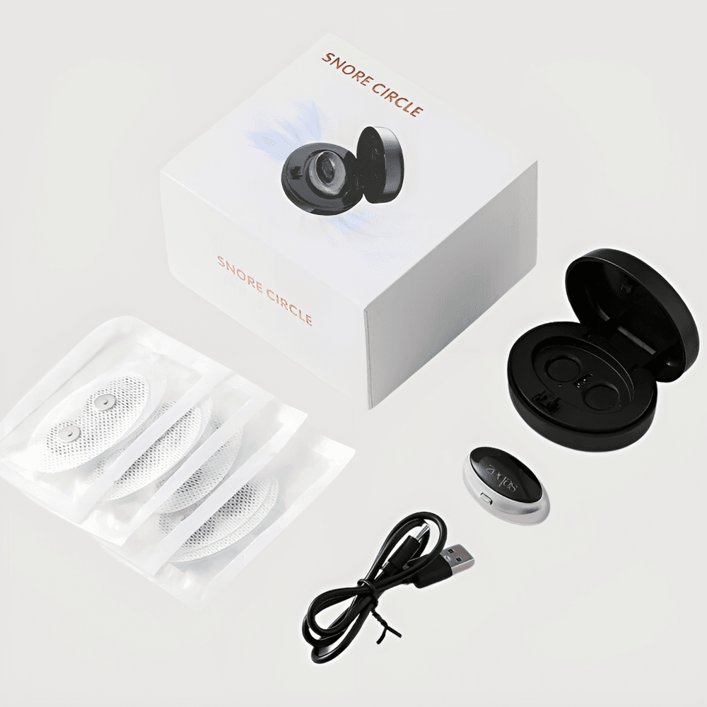 Dispozitiv smart anti-sforăit EMS, portabil, USB – ZEQAS