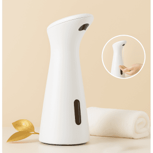 Dozator automat săpun lichid, touchless, 200 ml, alb – ZEQAS