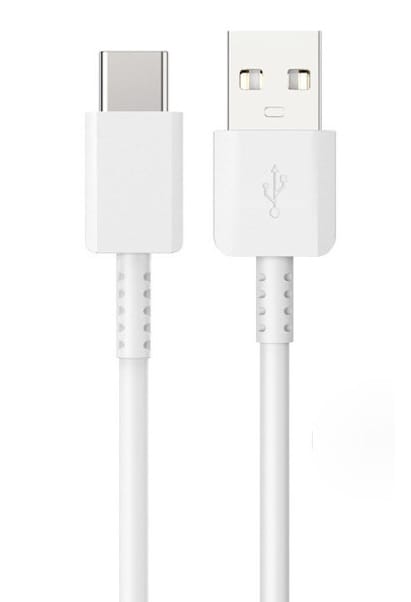 Cablu USB la USB-C PRESTIGE CHARGE, Transfer Date si Incarcare FastCharge QC 3.0, Max 3A, Compatibil Telefon, Tableta, Silicon Premium, 1m, Alb