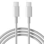 Cablu USB-C la USB-C PD 60W, PRESTIGE CHARGE, Transfer Date si Incarcare SuperFastCharge 25W/45W, TPE PREMIUM, Type C, 2m, Alb