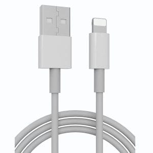 Cablu USB la Lightning 2.4 A PRESTIGE CHARGE, Incarcare si Transfer Date, Compatibil Apple iPhone/iPad/AirPods, Suporta CarPlay, Silicon Premium, 2m,