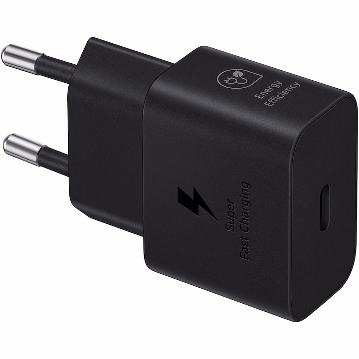 Incarcator Retea Samsung, 25W, 3A, 1 X USB-C, EP-TA800NBE, Bulk, Negru