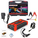 Starter Auto Jump Starter Portabil 3 in 1, PRESTIGE CHARGE®, Jump Starter High Power 600A, 12V si Powerbank 5400mAh, Lanterna LED SOS, Busola, Incarca