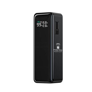 Baterie Externa Adventure, PRESTIGE CHARGE, 27.000mAh, 160W dual-output, 2 x USB-C PD 80W, USB QC 3.0, Display Smart, afisare putere, pentru Avion, Ca