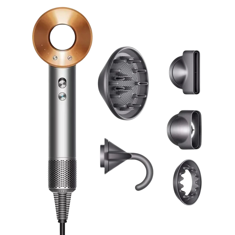 Uscator de Par Profesional 1600W, Anti-Frizz, Tehnologie Avansata, Ionizare, Uscare Rapida Eficienta, Control Digital Temperatura, Aer Rece, Compact,