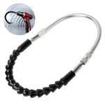 Adaptor Bormasina Universal Cu Ax Flexibil, Extensie 295 Mm Compatibila Cu Surubelnita Electrica Manuala, Burghiu Prelungitor Biti Burghie Hexagonale