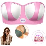 Sutien Electric Masaj Sani, Crestere Sani, EMS Wireless, Vibratii, Compresie Calda 5 Viteze, Fermitate Sani, 10 Tehnici Masaj, Material Moale Piele, A